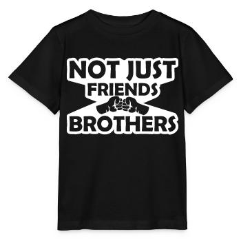 Pas seulement des amis Frères Correspondant Ami de la famille - T-shirt bio MINI CREATOR Stanley/Stella Enfant - noir - Devant - Mikhail (115cm)