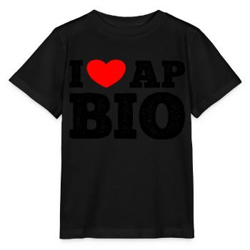 AP Biologie Drôle Lycée AP Class Survivor - T-shirt bio MINI CREATOR Stanley/Stella Enfant - noir - Devant - Mikhail (115cm)