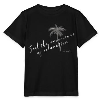 Expérience - T-shirt bio MINI CREATOR Stanley/Stella Enfant - noir - Devant - Mikhail (115cm)
