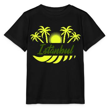 Istanbul - T-shirt bio MINI CREATOR Stanley/Stella Enfant - noir - Devant - Mikhail (115cm)