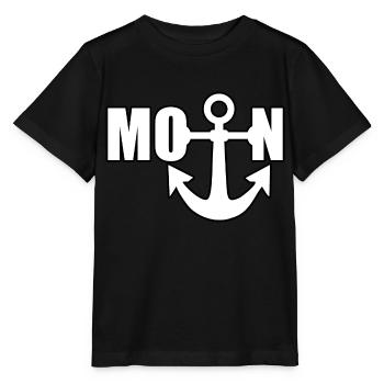 Bonjour la côte de la mer du Nord dans le nord de l’Allemagne - T-shirt bio MINI CREATOR Stanley/Stella Enfant - noir - Devant - Mikhail (115cm)
