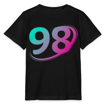 Nummer 98 mehrfarbig - Stanley/Stella Kinder T-Shirt MINI CREATOR  - Schwarz - Vorne - Mikhail (115cm)