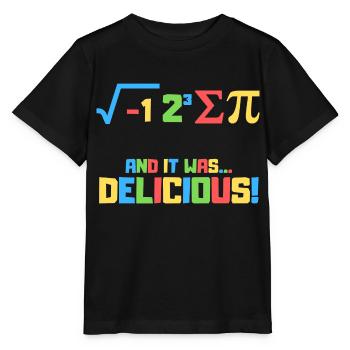 Vintage Retro, and it was delicious! Mathematik - Stanley/Stella Kinder T-Shirt MINI CREATOR  - Schwarz - Vorne - Mikhail (115cm)