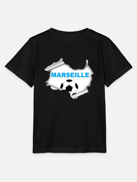Marseille - T-shirt bio MINI CREATOR Stanley/Stella Enfant - noir