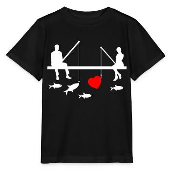Angling - Stanley/Stella MINI CREATOR Kids’ T-Shirt - black - Front - Mikhail (115cm)