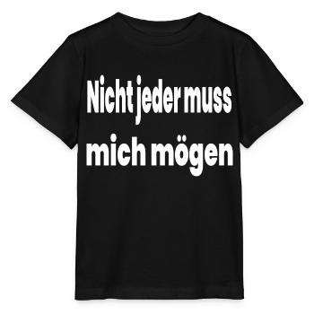 Party - Stanley/Stella Kinder T-Shirt MINI CREATOR  - Schwarz - Vorne - Mikhail (115cm)
