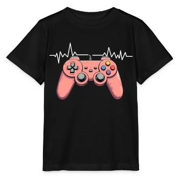 Gamer Video Games Console Gaming Birthday Gaming - Stanley/Stella MINI CREATOR Kids’ T-Shirt - black - Front - Mikhail (115cm)