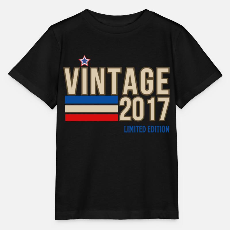 Vintage 2017 limited edition - T-shirt bio MINI CREATOR Stanley/Stella Enfant - noir