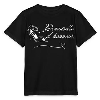 Demoiselle d’honneur - T-shirt bio MINI CREATOR Stanley/Stella Enfant - noir - Devant - Mikhail (115cm)