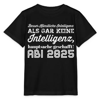 ABI - Stanley/Stella Kinder T-Shirt MINI CREATOR  - Schwarz - Vorne - Mikhail (115cm)