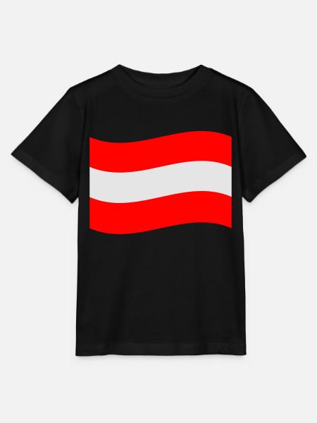 Österreich - Stanley/Stella Kinder T-Shirt MINI CREATOR - Schwarz