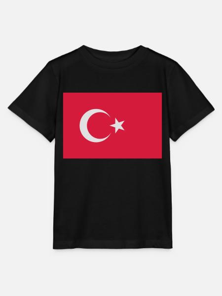 Turkey - Stanley/Stella Kinder T-Shirt MINI CREATOR - Schwarz