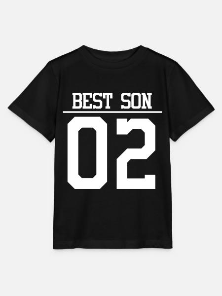 Bester Sohn 02 - Stanley/Stella Kinder T-Shirt MINI CREATOR  - Schwarz