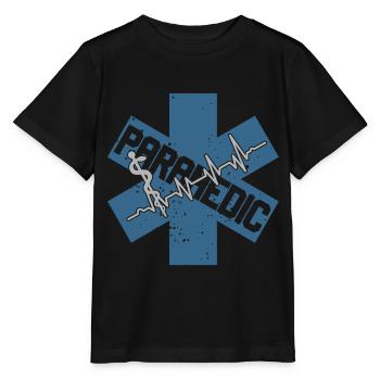 Ambulanciers ambulanciers Services de secours - T-shirt bio MINI CREATOR Stanley/Stella Enfant - noir - Devant - Mikhail (115cm)