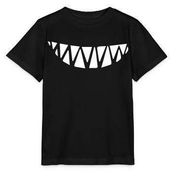 Smiling teeth minimum distance - Stanley/Stella MINI CREATOR Kids’ T-Shirt - black - Front - Mikhail (115cm)