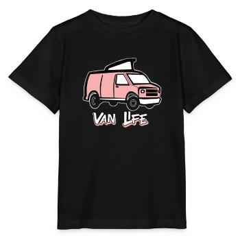 VAN LIFE VANLIFER NOMADS - T-shirt bio MINI CREATOR Stanley/Stella Enfant - noir - Devant - Mikhail (115cm)