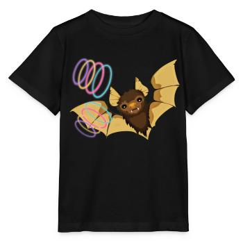 La chauve-souris - T-shirt bio MINI CREATOR Stanley/Stella Enfant - noir - Devant - Mikhail (115cm)