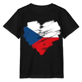 Tschechische Republik - Stanley/Stella Kinder T-Shirt MINI CREATOR  - Schwarz - Vorne - Mikhail (115cm)
