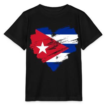Cuba - Stanley/Stella MINI CREATOR Kids’ T-Shirt - black - Front - Mikhail (115cm)