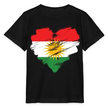 Kurdistan - Stanley/Stella MINI CREATOR Kids’ T-Shirt - black - Front - Mikhail (115cm)