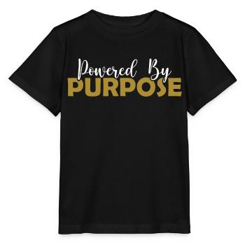 Propulsé par l’objectif - T-shirt bio MINI CREATOR Stanley/Stella Enfant - noir - Devant - Mikhail (115cm)