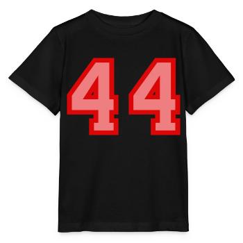 Cool Retro Retrostyle Numéro de maillot numéro de dos - T-shirt bio MINI CREATOR Stanley/Stella Enfant - noir - Devant - Mikhail (115cm)