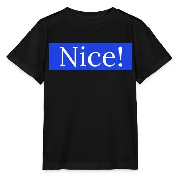 Nice! - Stanley/Stella MINI CREATOR Kids’ T-Shirt - black - Front - Mikhail (115cm)