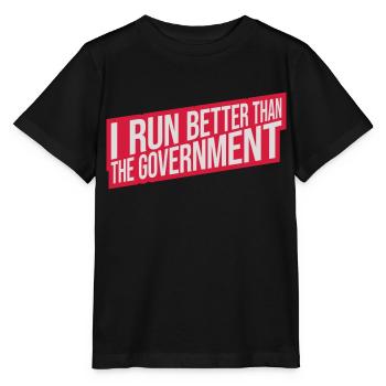 mieux fonctionner que le gouvernement - T-shirt bio MINI CREATOR Stanley/Stella Enfant - noir - Devant - Mikhail (115cm)