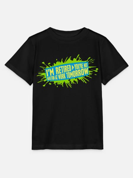 have fun at work - Stanley/Stella Kinder T-Shirt MINI CREATOR - Schwarz