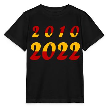 National team Spain Football World Cup - Stanley/Stella MINI CREATOR Kids’ T-Shirt - black - Front - Mikhail (115cm)