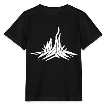 Lagerfeuer Camping Natur Wald Feuer draußen 3 - Stanley/Stella Kinder T-Shirt MINI CREATOR  - Schwarz - Vorne - Mikhail (115cm)
