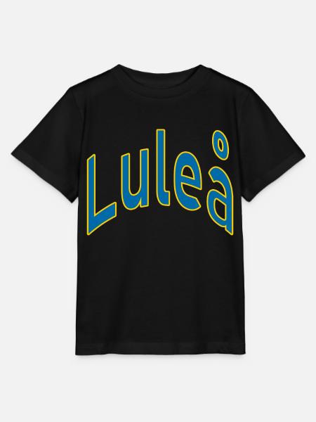 Luleå - T-shirt MINI CREATOR barn från Stanley/Stella - svart