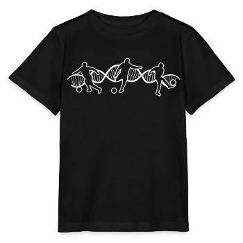 Football coach Football player Football footballer - Stanley/Stella MINI CREATOR Kids’ T-Shirt - black - Front - Mikhail (115cm)