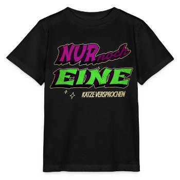 lustiger spruch meerkatze falbkatze seekatze - Stanley/Stella Kinder T-Shirt MINI CREATOR  - Schwarz - Vorne - Mikhail (115cm)