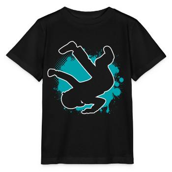 Breakdancer Breakdancing Junge - Stanley/Stella Kinder T-Shirt MINI CREATOR  - Schwarz - Vorne - Mikhail (115cm)