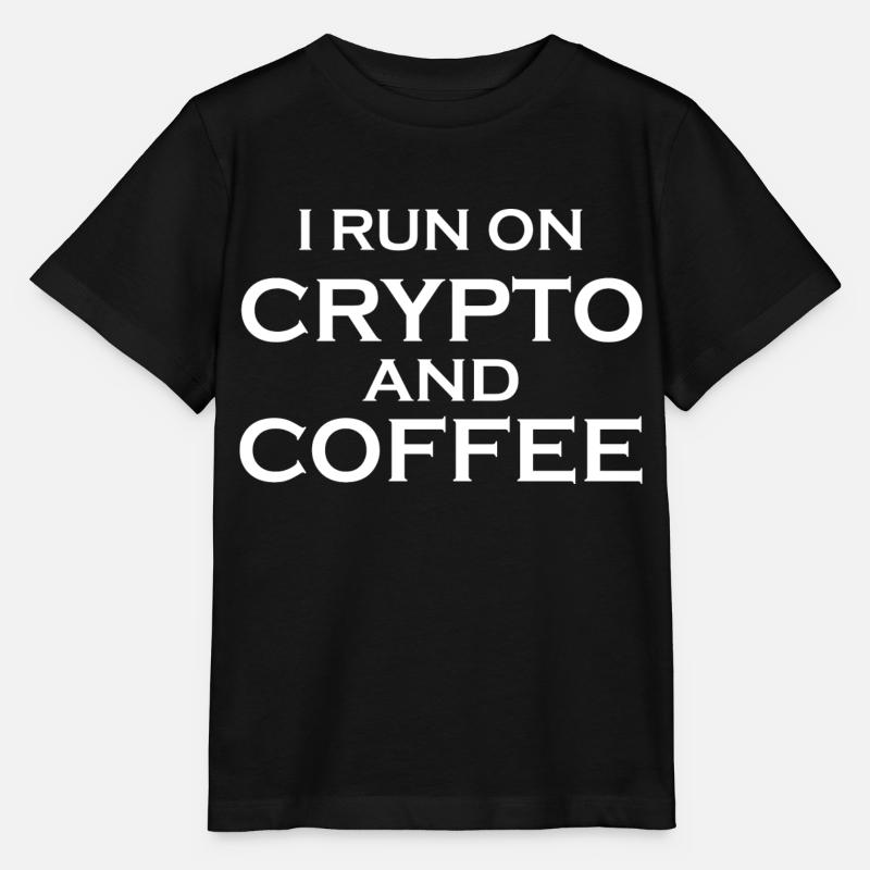 Crypto Bitcoin Trading - Stanley/Stella Kinder T-Shirt MINI CREATOR  - Schwarz