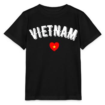 Vietnam - T-shirt bio MINI CREATOR Stanley/Stella Enfant - noir - Devant - Mikhail (115cm)