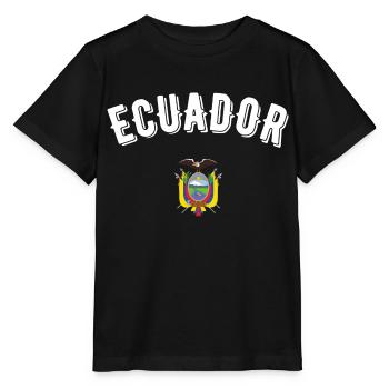 Ecuador - Stanley/Stella MINI CREATOR Kids’ T-Shirt - black - Front - Mikhail (115cm)