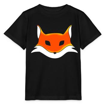 Fuchskopf - Stanley/Stella Kinder T-Shirt MINI CREATOR  - Schwarz - Vorne - Mikhail (115cm)