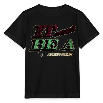 awesome health informatics specialist clothing - Stanley/Stella Kinder T-Shirt MINI CREATOR  - Schwarz - Vorne - Mikhail (115cm)