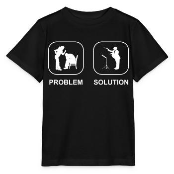 Dirigenten Geschenk Dirigieren Musik Dirigent - Stanley/Stella Kinder T-Shirt MINI CREATOR  - Schwarz - Vorne - Mikhail (115cm)