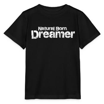 Rêveur né naturel - T-shirt bio MINI CREATOR Stanley/Stella Enfant - noir - Devant - Mikhail (115cm)