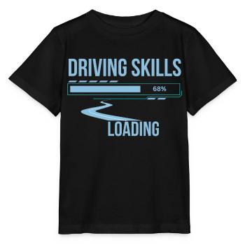 Autofahrer driving skills loading lustiger Spruch - Stanley/Stella Kinder T-Shirt MINI CREATOR  - Schwarz - Vorne - Mikhail (115cm)