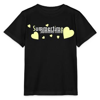 Summertime 40 - Stanley/Stella MINI CREATOR Kids’ T-Shirt - black - Front - Mikhail (115cm)