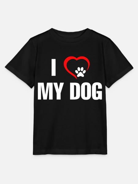 Hund Dog - Stanley/Stella Kinder T-Shirt MINI CREATOR  - Schwarz