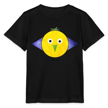 Oiseau - T-shirt bio MINI CREATOR Stanley/Stella Enfant - noir - Devant - Mikhail (115cm)