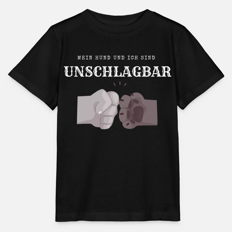 Teamdog - Stanley/Stella Kinder T-Shirt MINI CREATOR  - Schwarz
