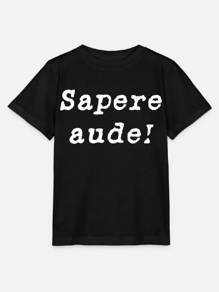 Sapere Aude! - Stanley/Stella Kinder T-Shirt MINI CREATOR - Schwarz