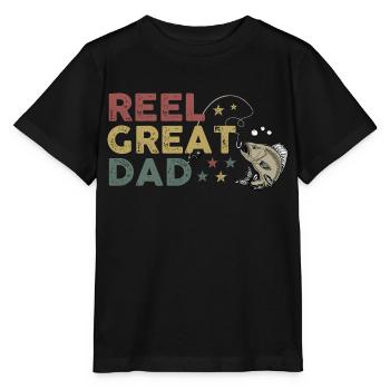 Reel Great Dad - T-shirt bio MINI CREATOR Stanley/Stella Enfant - noir - Devant - Mikhail (115cm)