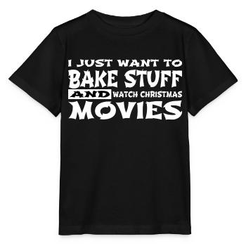 birthday present confectioner born baker humor - Stanley/Stella MINI CREATOR Kids’ T-Shirt - black - Front - Mikhail (115cm)